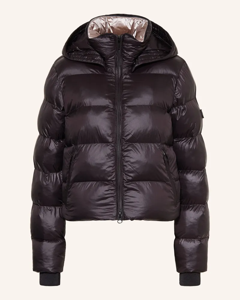 Wellensteyn Steppjacke Mit Abnehmbarer Kapuze schwarz Schwarz