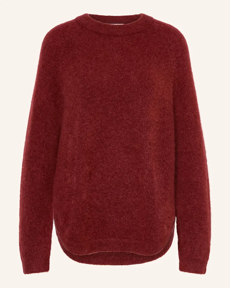 MOSS COPENHAGEN Pullover MSCHLESSINE HOPE Dunkelrot