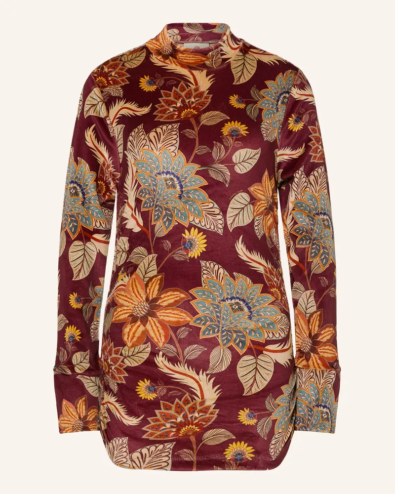 FARM Rio Longsleeve Delhi Aus Nicki rot Dunkelrot