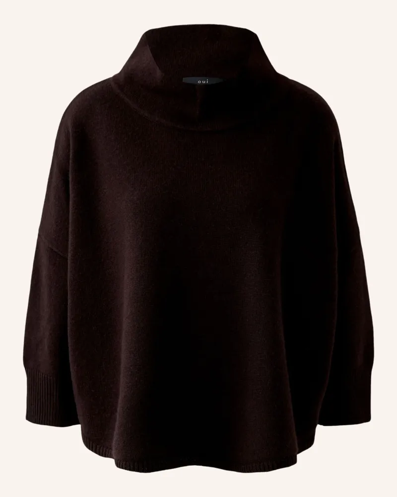 Oui  Pullover Braun