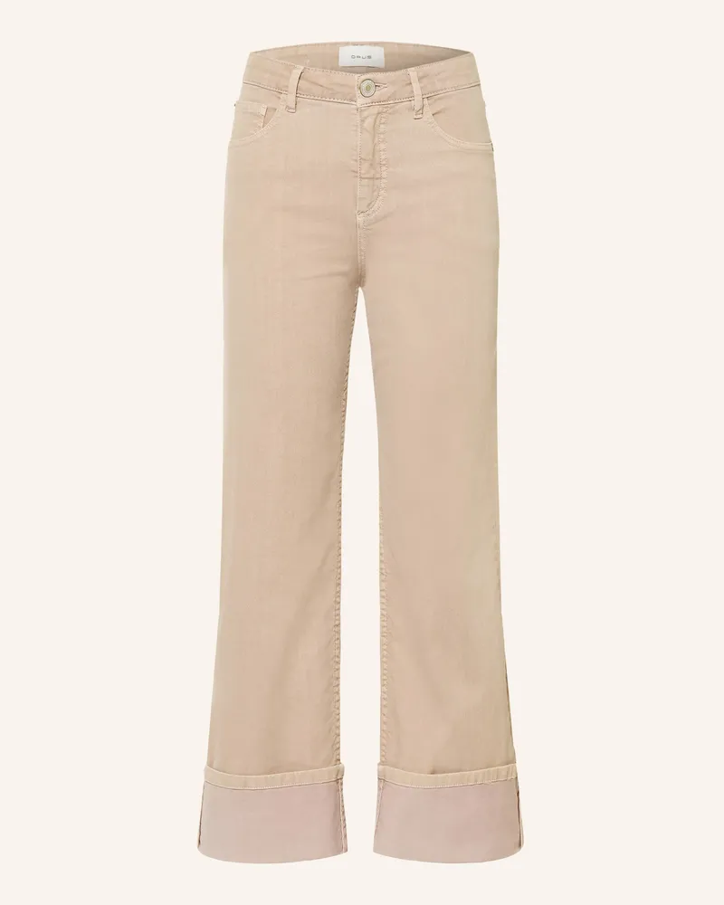 OPUS Cropped Jeans Miva beige 20042