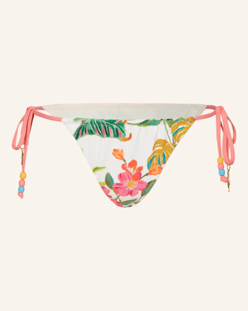 Seafolly Australia Triangel-Bikini-Hose Tropica weiss Ecru