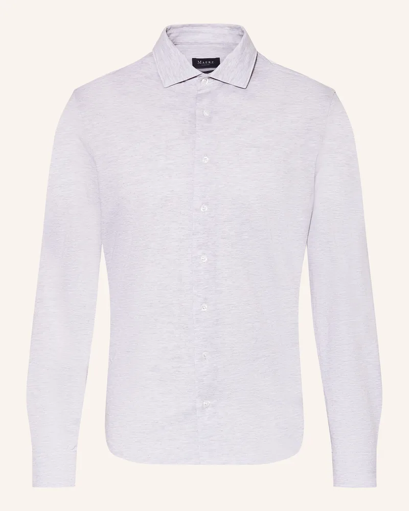 Maerz Hemd Slim Fit Hellgrau