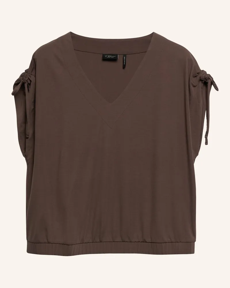 S.Oliver T-Shirt braun Braun