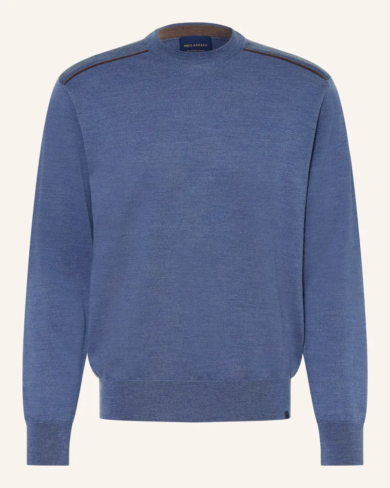 Paul & Shark Pullover blau Blau