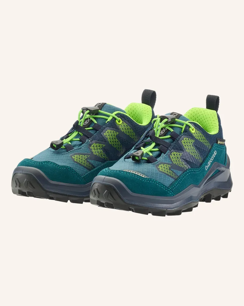 Lowa Outdoor-Schuhe Maddox Pro Gtx Lo Jr gruen Blau