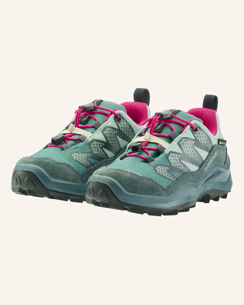 Lowa Outdoor-Schuhe Maddox Pro Gtx Lo Jr gruen Blau