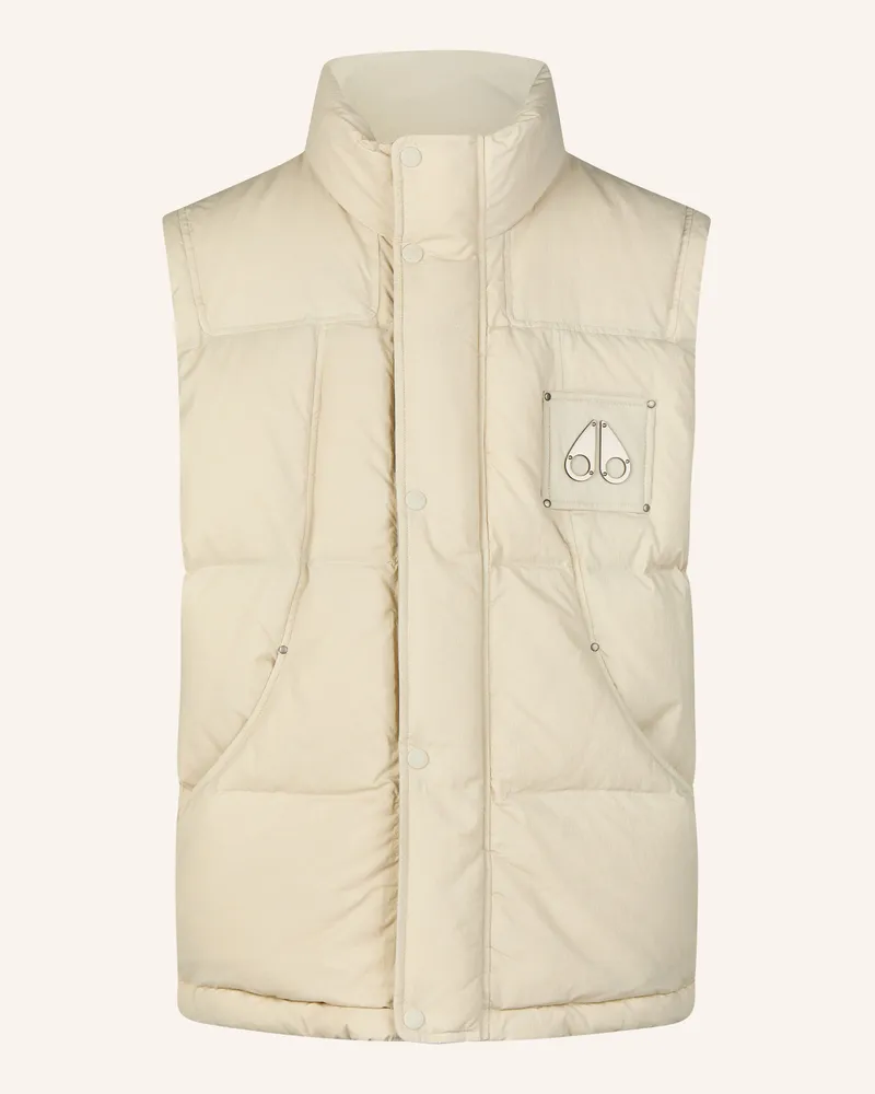 Moose Knuckles Daunenweste EVEREST Creme