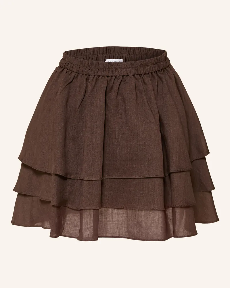 Mrs & HUGS Rock braun Dunkelbraun