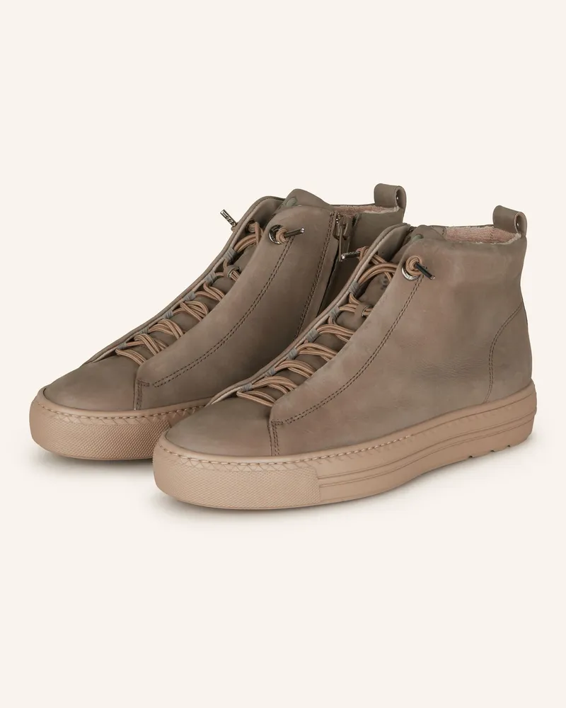paul green Hightop-Sneaker Grau
