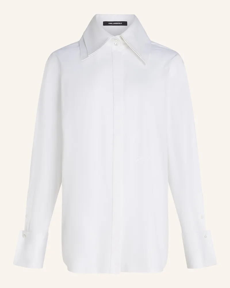 Karl Lagerfeld Bluse Weiss