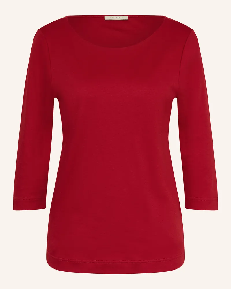 lilienfels Longsleeve mit 3/4-Arm Rot