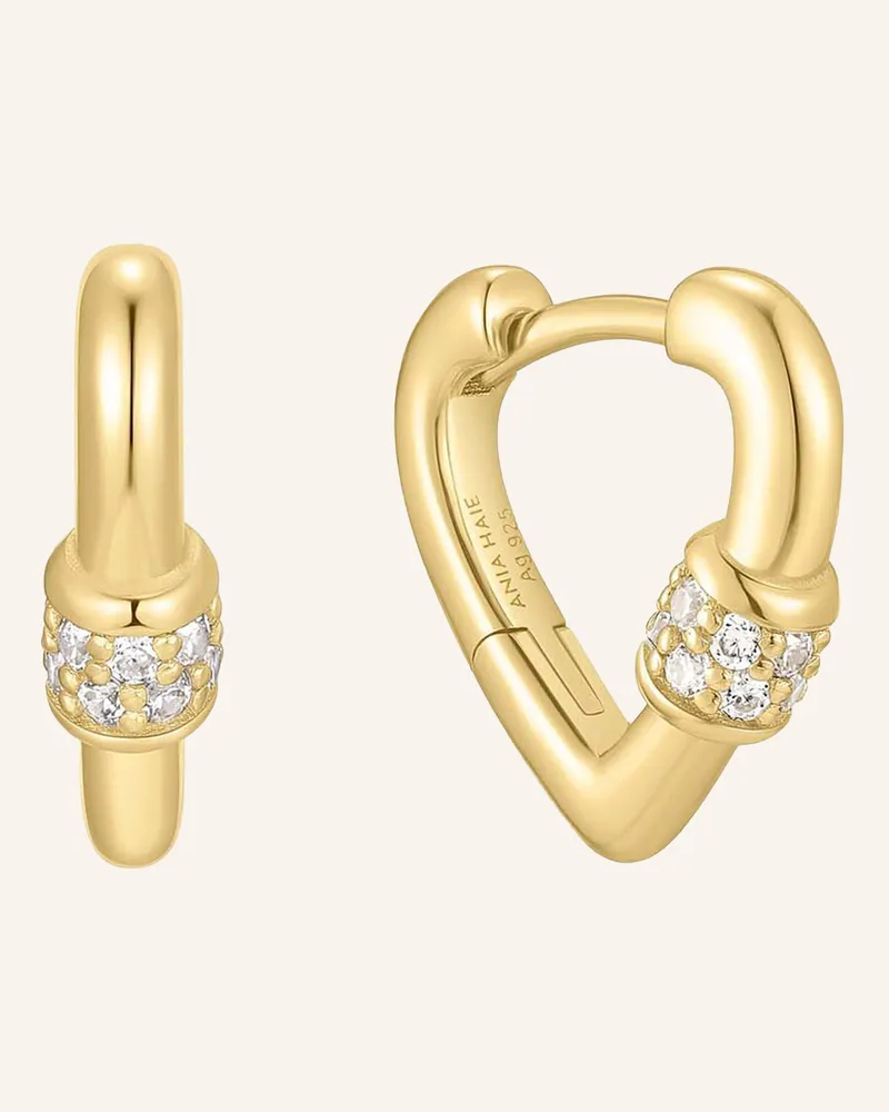 ANIA HAIE Creolen  Aus  925er Sterlingsilber gold Gold