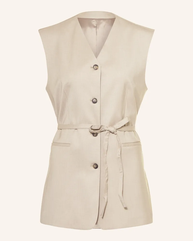 Selected Blazerweste beige Beige