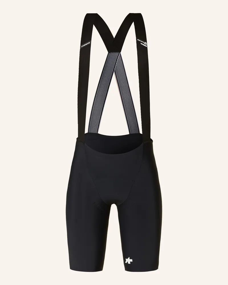 ASSOS Radhose EQUIPE R S11 mit Trägern und gepolstertem Einsatz Schwarz