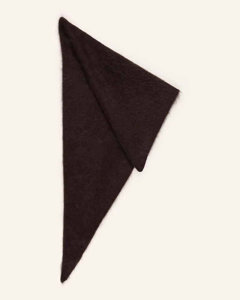 (THE MERCER) N.Y. Dreieckstuch Aus Cashmere braun Dunkelbraun