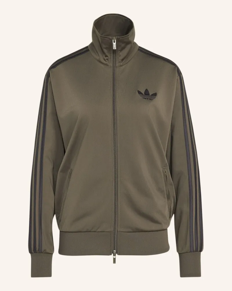 adidas Firebird Track Top Loose. braun Braun