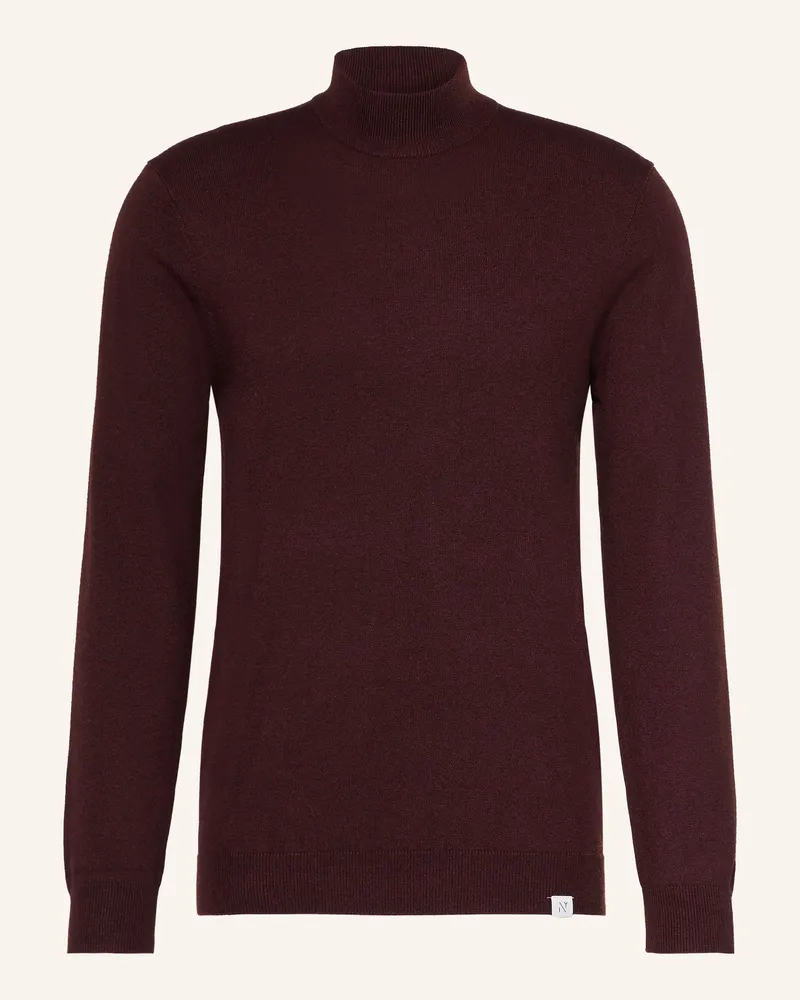 Nowadays Pullover rot Dunkelrot