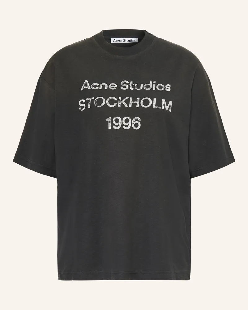 Acne Studios T-Shirt schwarz Schwarz