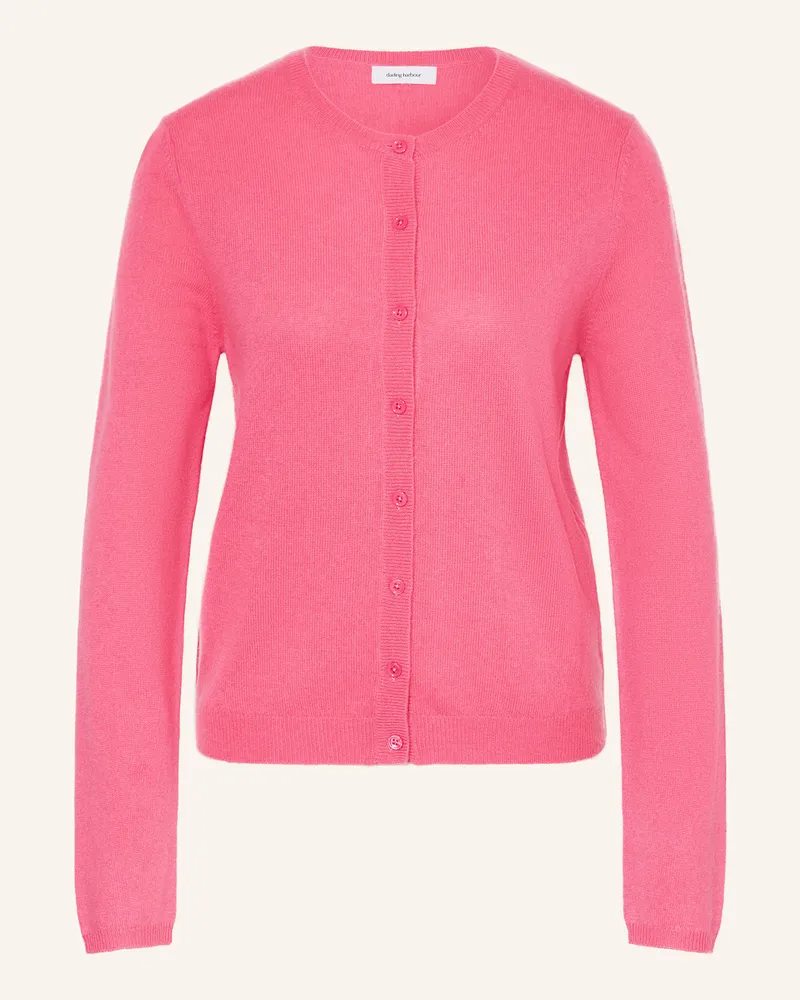 Darling Harbour Strickjacke Aus Cashmere pink Pink