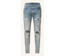 Destroyed Jeans MX1 PLAID Skinny Fit