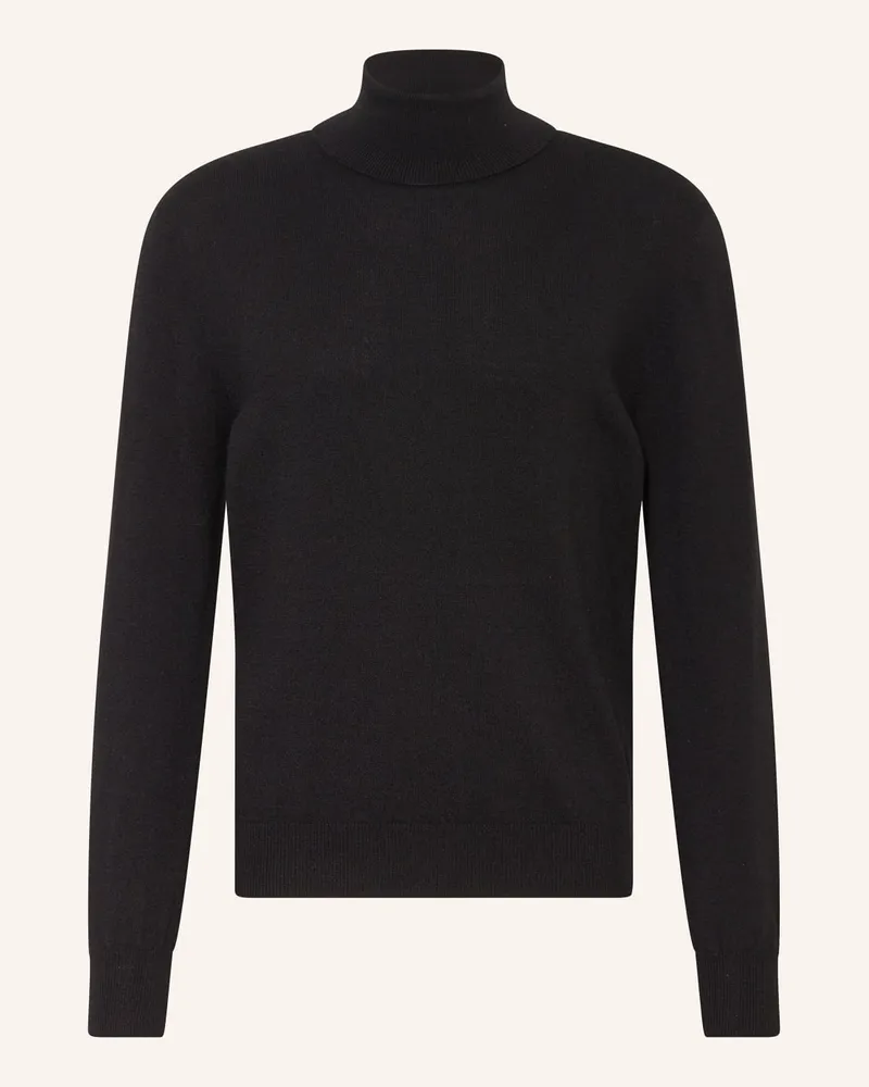 AGNONA Rollkragenpullover aus Cashmere Schwarz