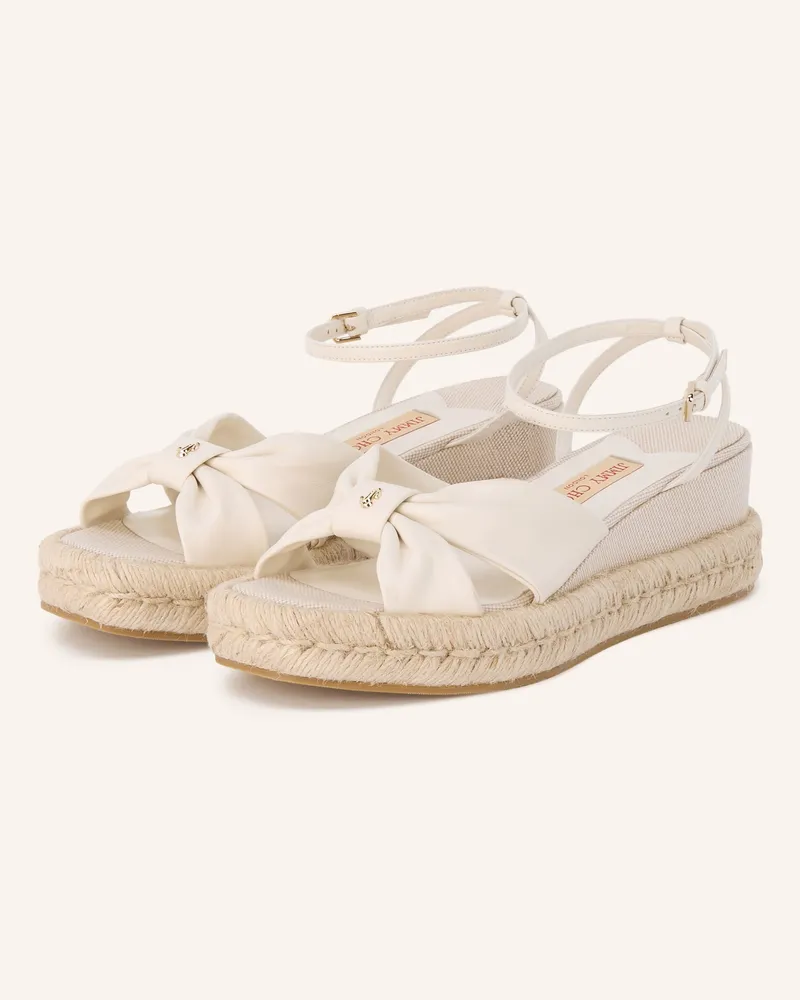 Jimmy Choo Wedges Aella beige Creme