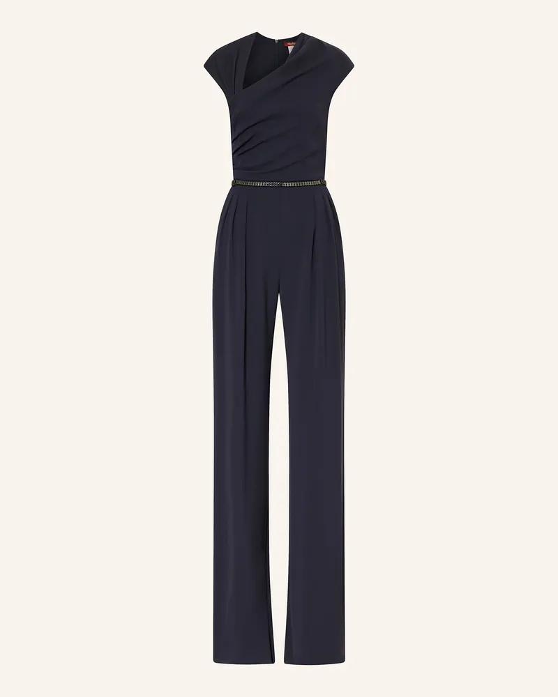 Max Mara Jumpsuit FILANTE Dunkelblau