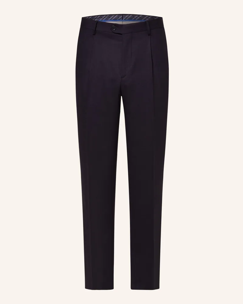 Etro Anzughose Regular Fit Dunkelblau