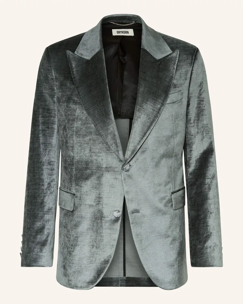 Drykorn Samtsakko Jacato Regular Fit gruen Mint