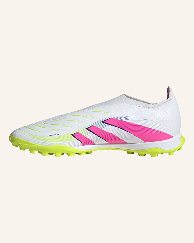 adidas PREDATOR LEAGUE LACELESS TF FUSSBALLSCHUH Weiss