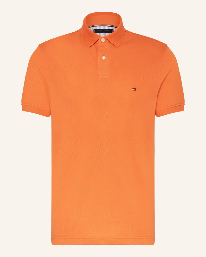 Tommy Hilfiger Piqué-Poloshirt Regular Fit Orange