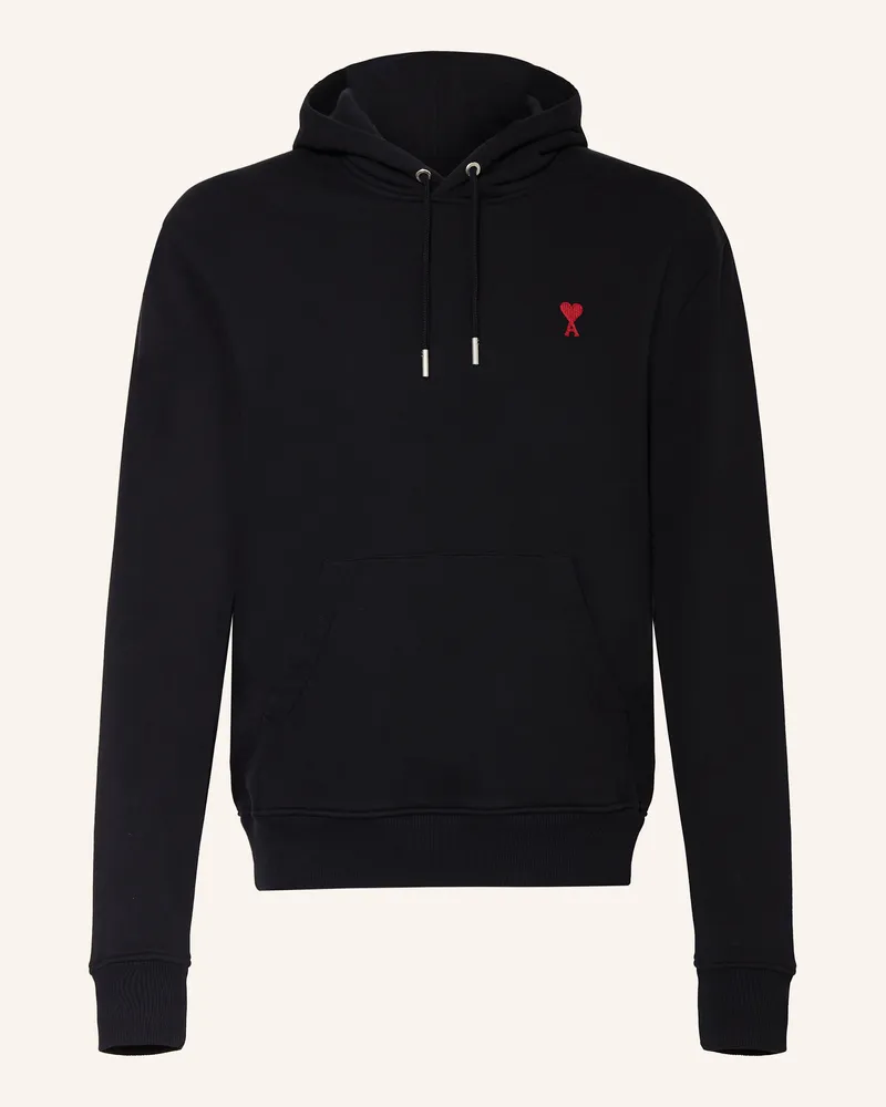 AMI Paris Hoodie Schwarz