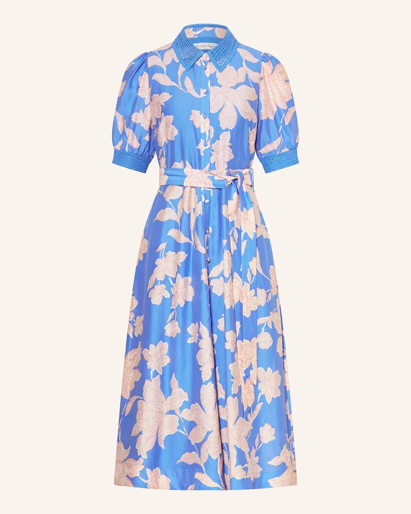 Phase Eight Hemdblusenkleid DELPHINE Blau