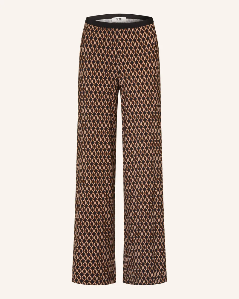 SIYU Jerseyhose braun Braun