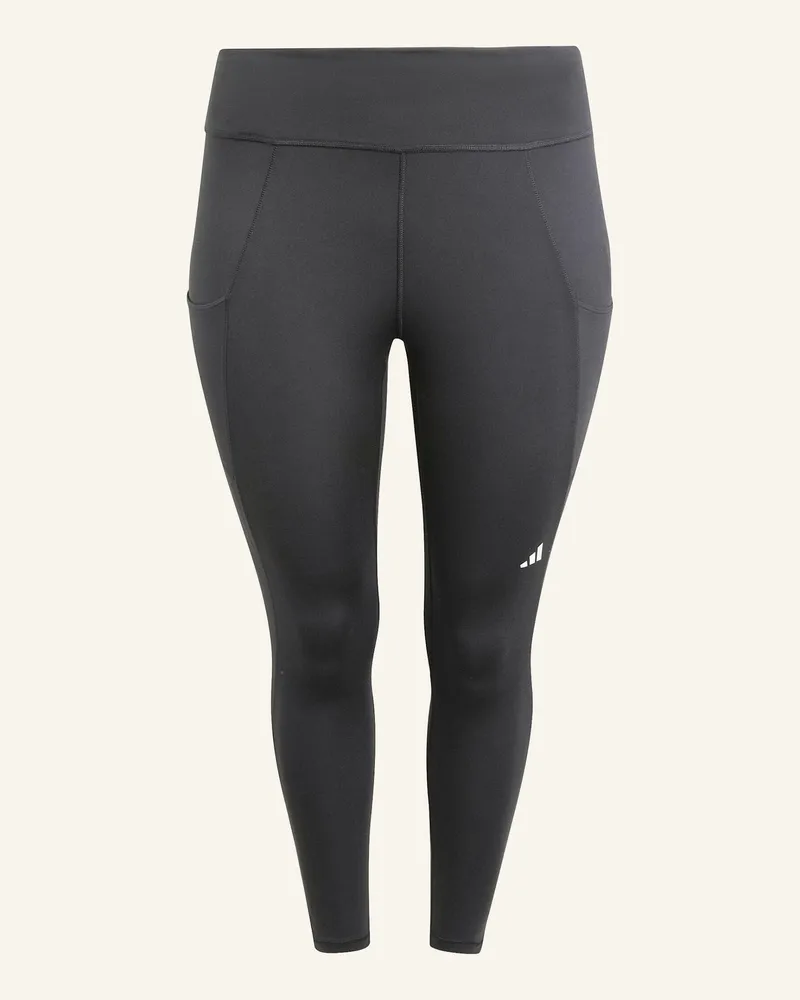 adidas OWN THE RUN 7/8-LEGGINGS – GROSSE GRÖSSEN Schwarz