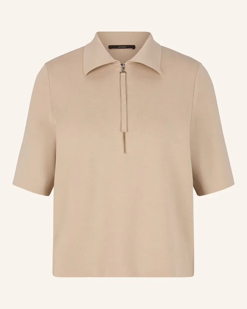 windsor. Poloshirt Beige