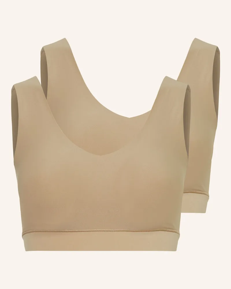 Chantelle 2er-Pack Bustiers Softstretch beige Beige