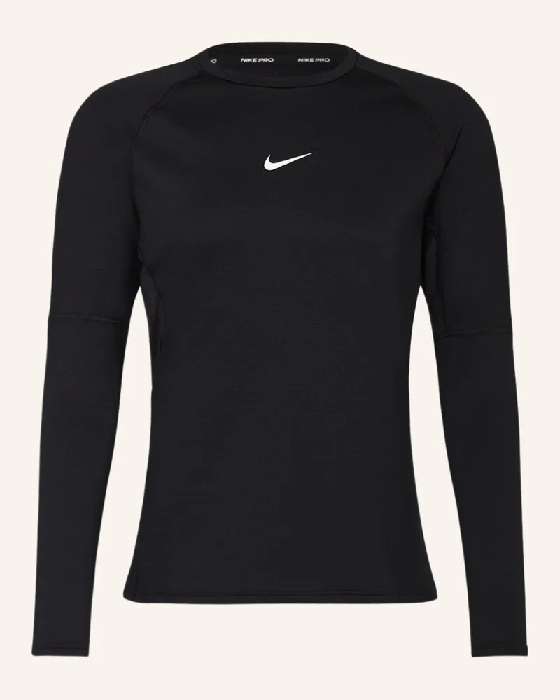 Nike Longsleeve PRO WARM Schwarz