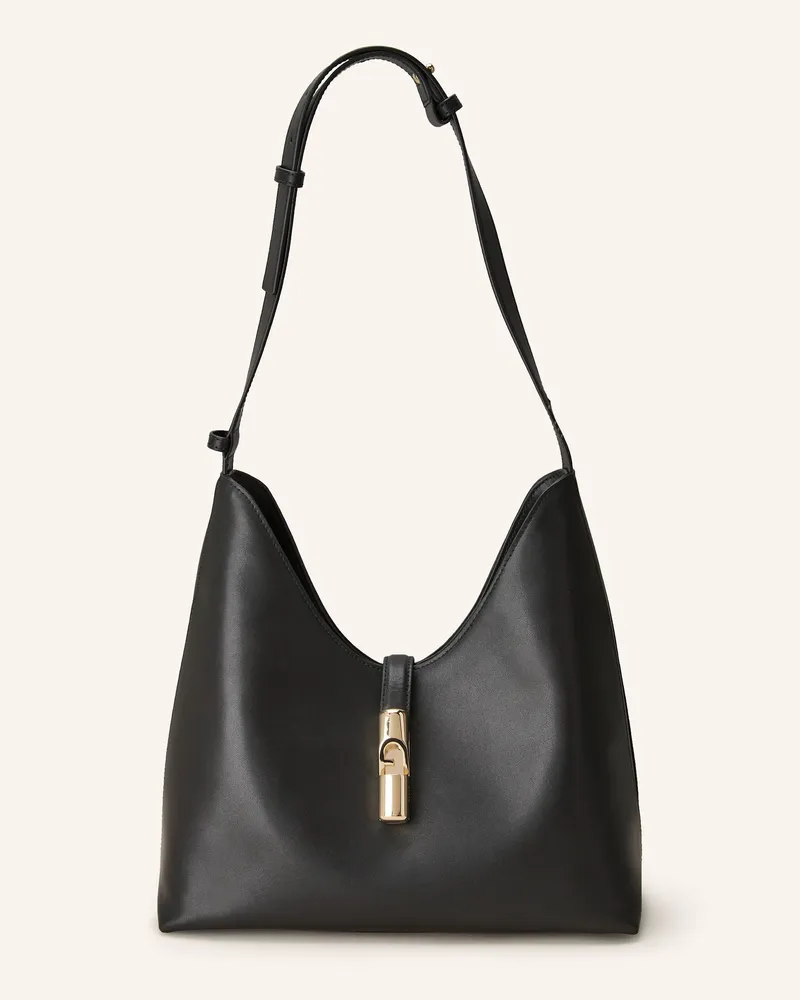 Furla Hobo-Bag GOCCIA Schwarz