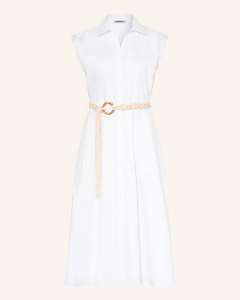 More & More Hemdblusenkleid weiss Weiss