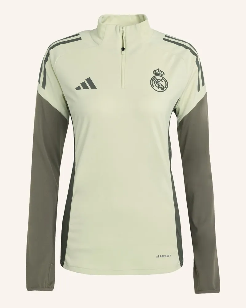 adidas Real Madrid Tiro 25 Competition Kids Trainingsoberteil gruen Grün
