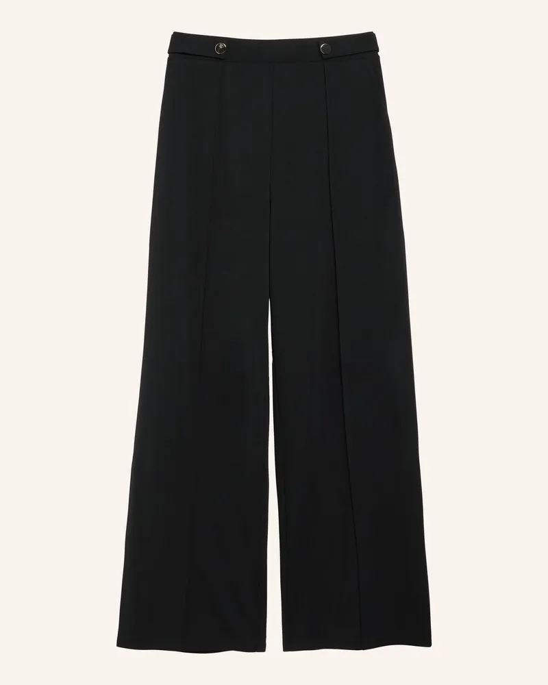 S.Oliver Hose schwarz Schwarz