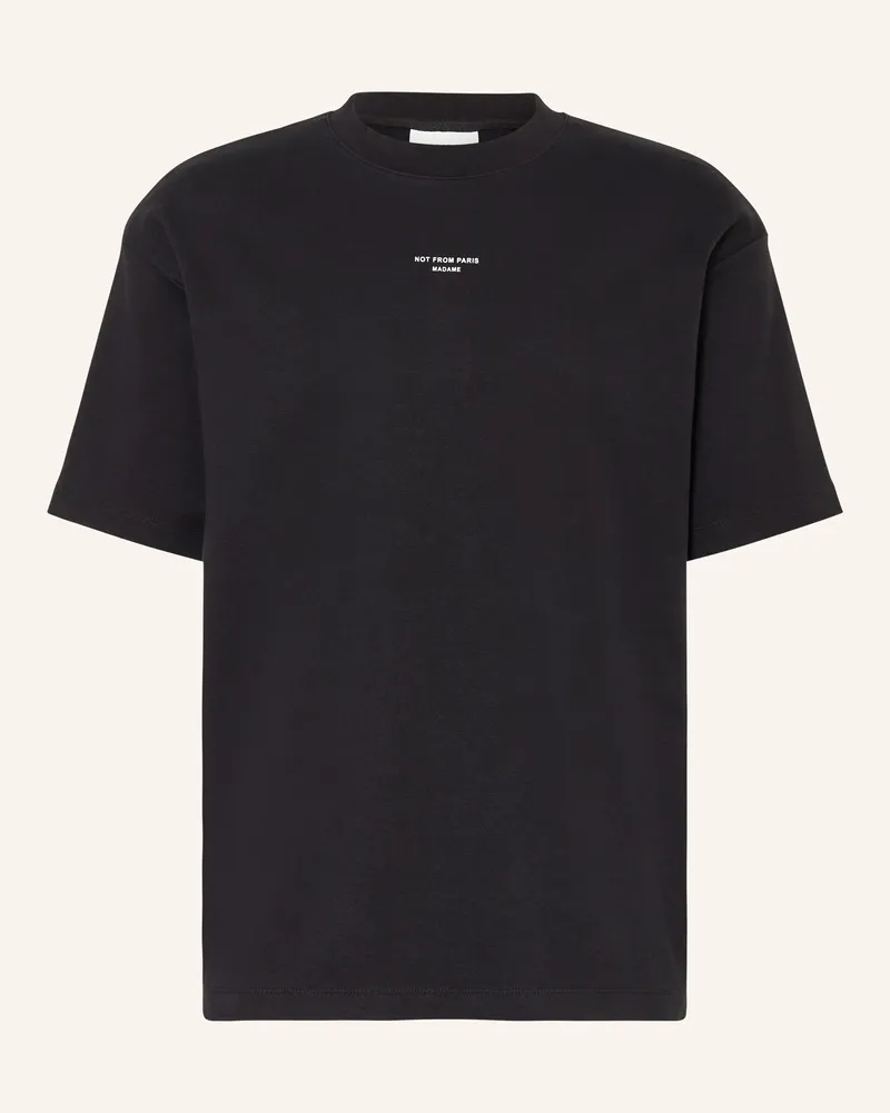 Drôle de Monsieur T-Shirt Schwarz