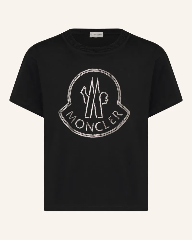 Moncler T-Shirt schwarz Schwarz