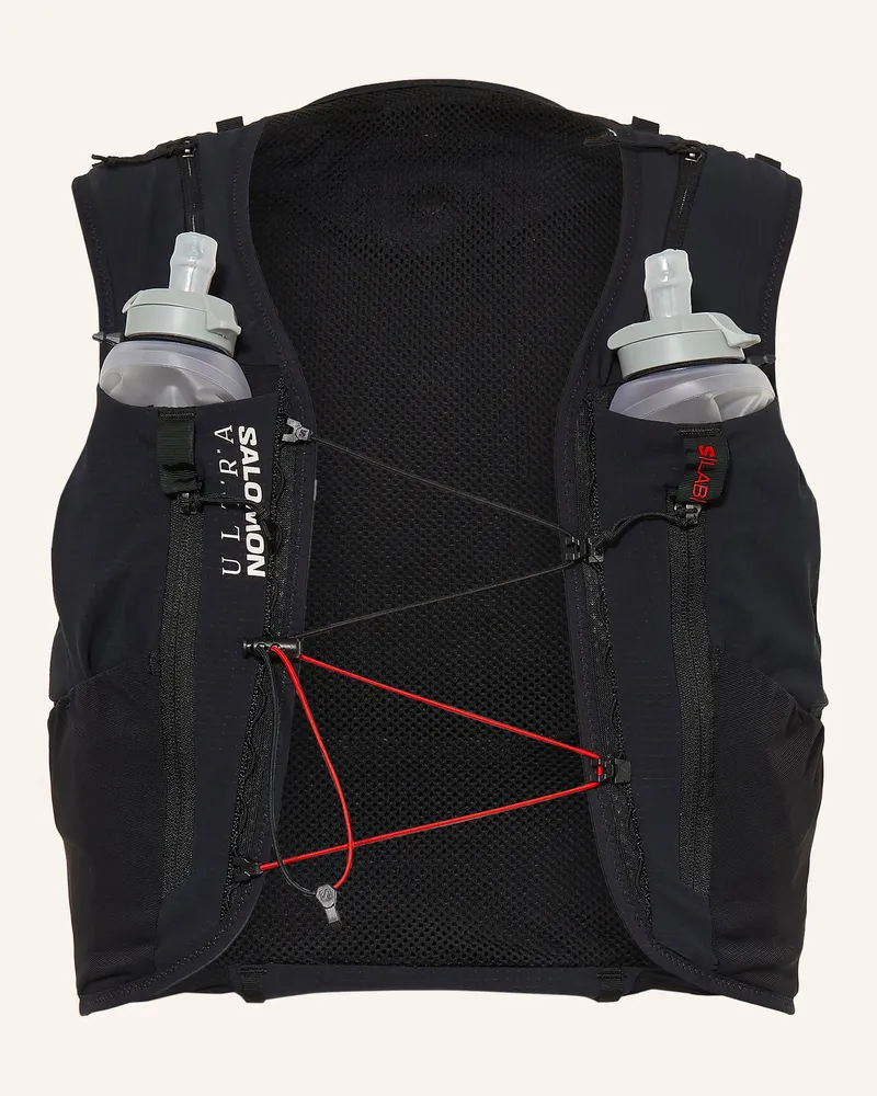 Salomon Laufweste Lab Ultra 12 schwarz Schwarz