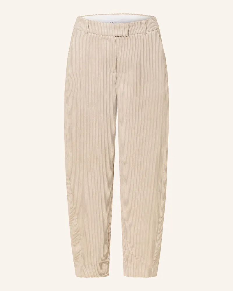 COMMA Cordhose beige Beige