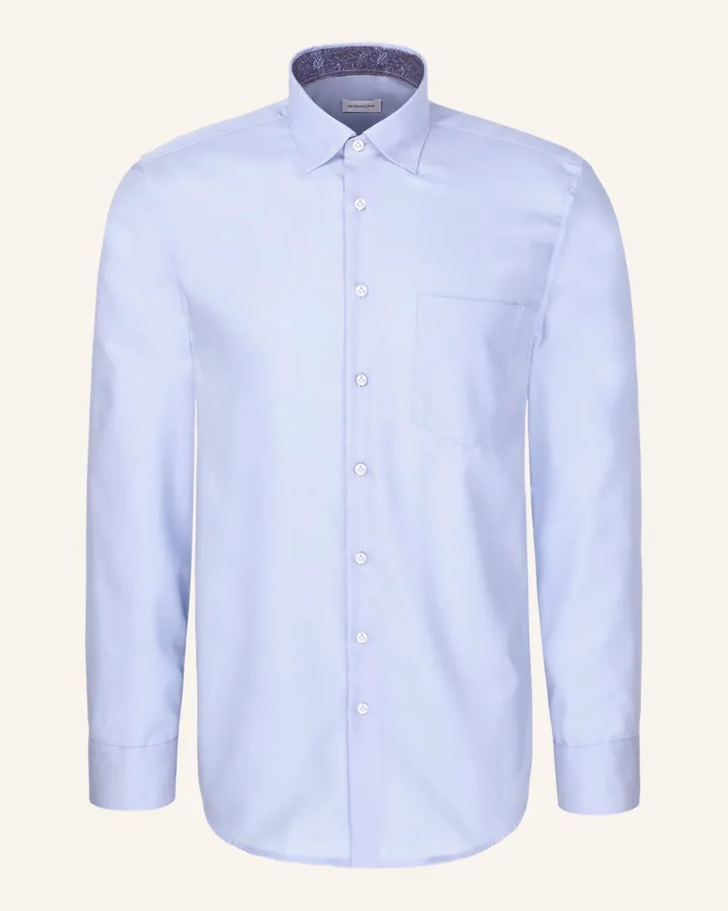 Seidensticker Business Hemd Regular Fit blau Blau