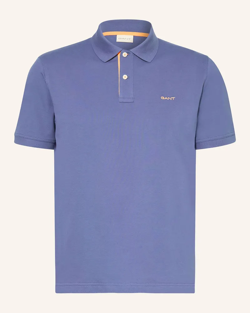 Gant Piqué-Poloshirt Dunkelblau