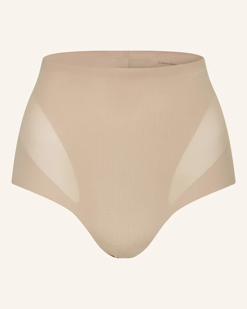 Calvin Klein Shape-Slip STAY-PUT MESH Nude